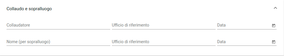 collaudo